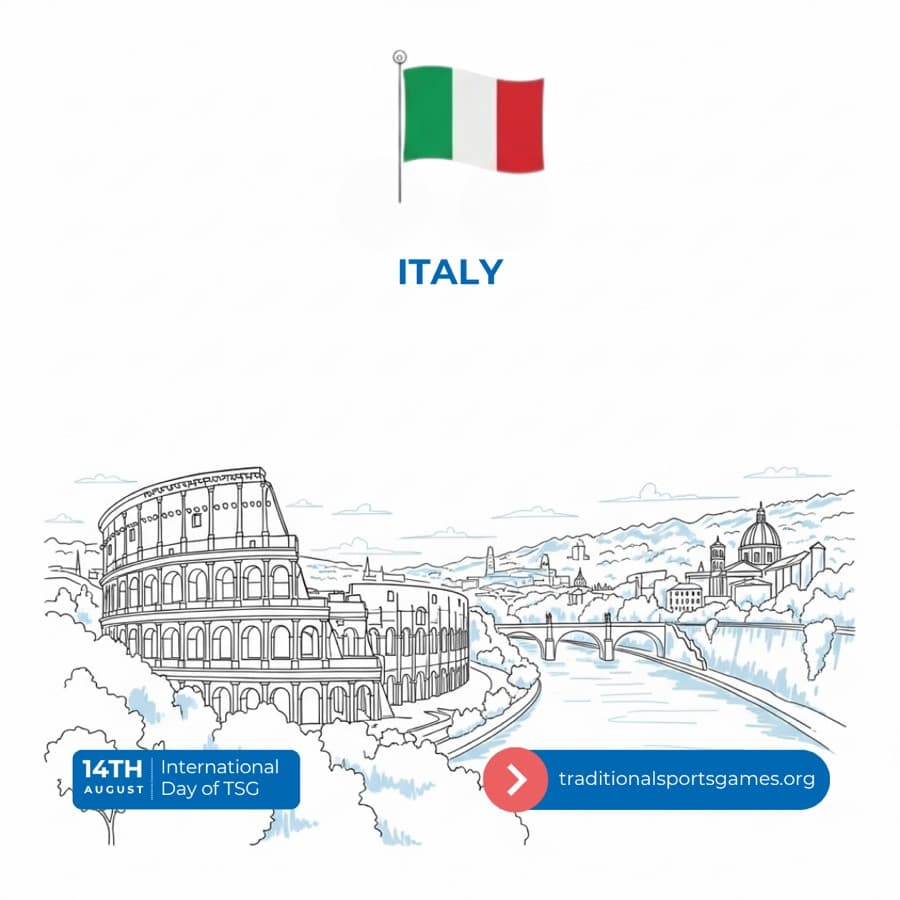 Italy Traditional Sports & Games Chapter | ICTSG Participation 2018