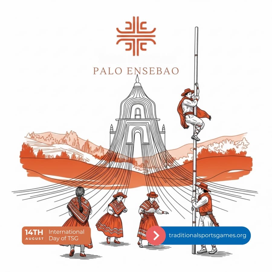 Palo Ensebao – Traditional Climbing Game of Bolivia | Bolivian Cultural Sport | Intangible Heritage